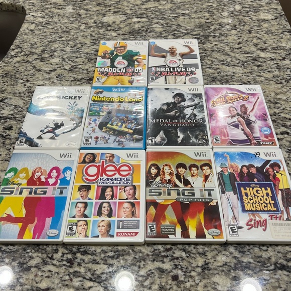 wii Other - Wii Game Collection - Various Titles